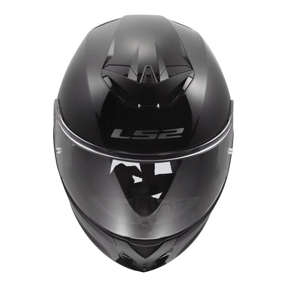 LS2 FF820 Rapid III Solid Helmet - Gloss Black