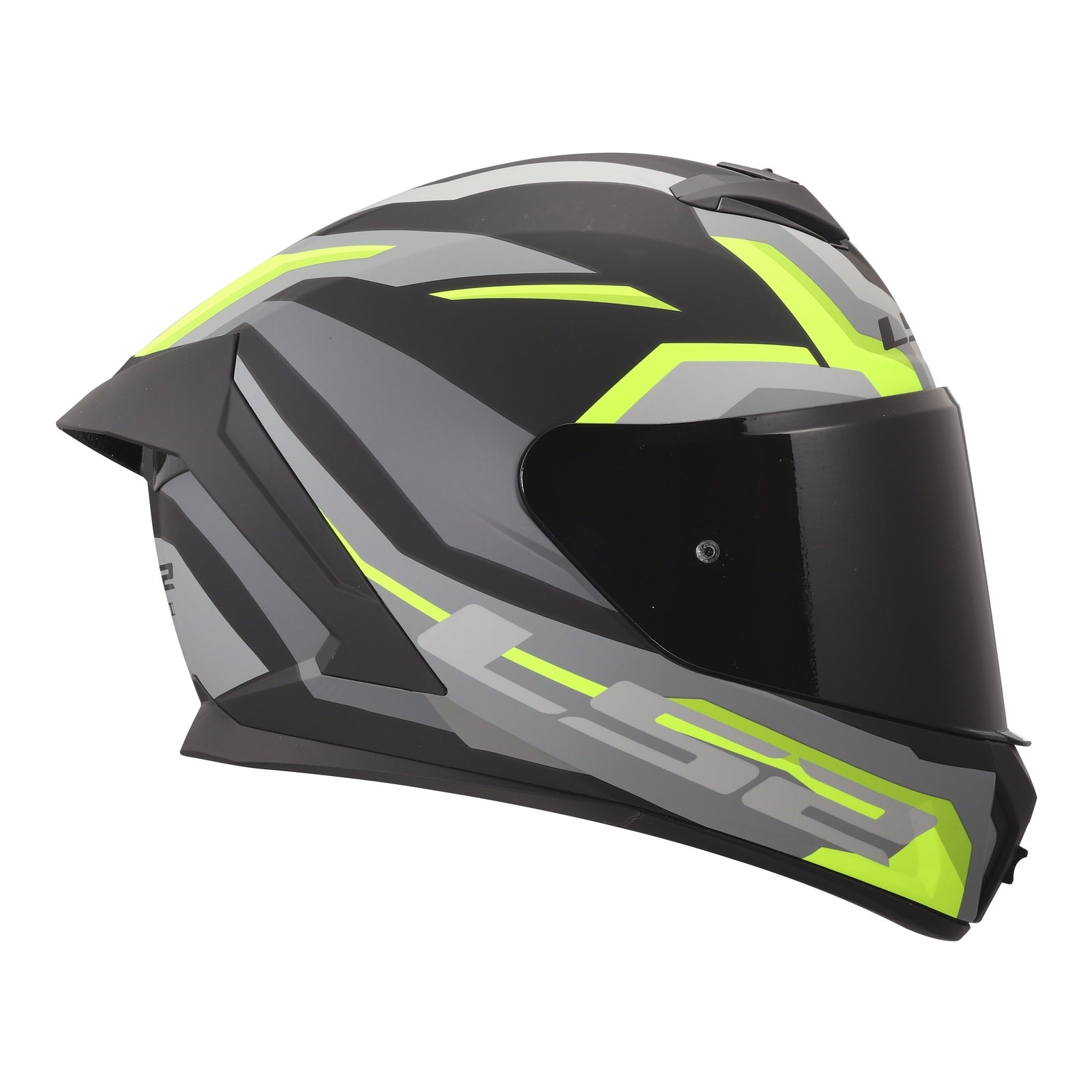 LS2 FF820 Rapid III Hyper Helmet - Black / Hi-Vis Yellow