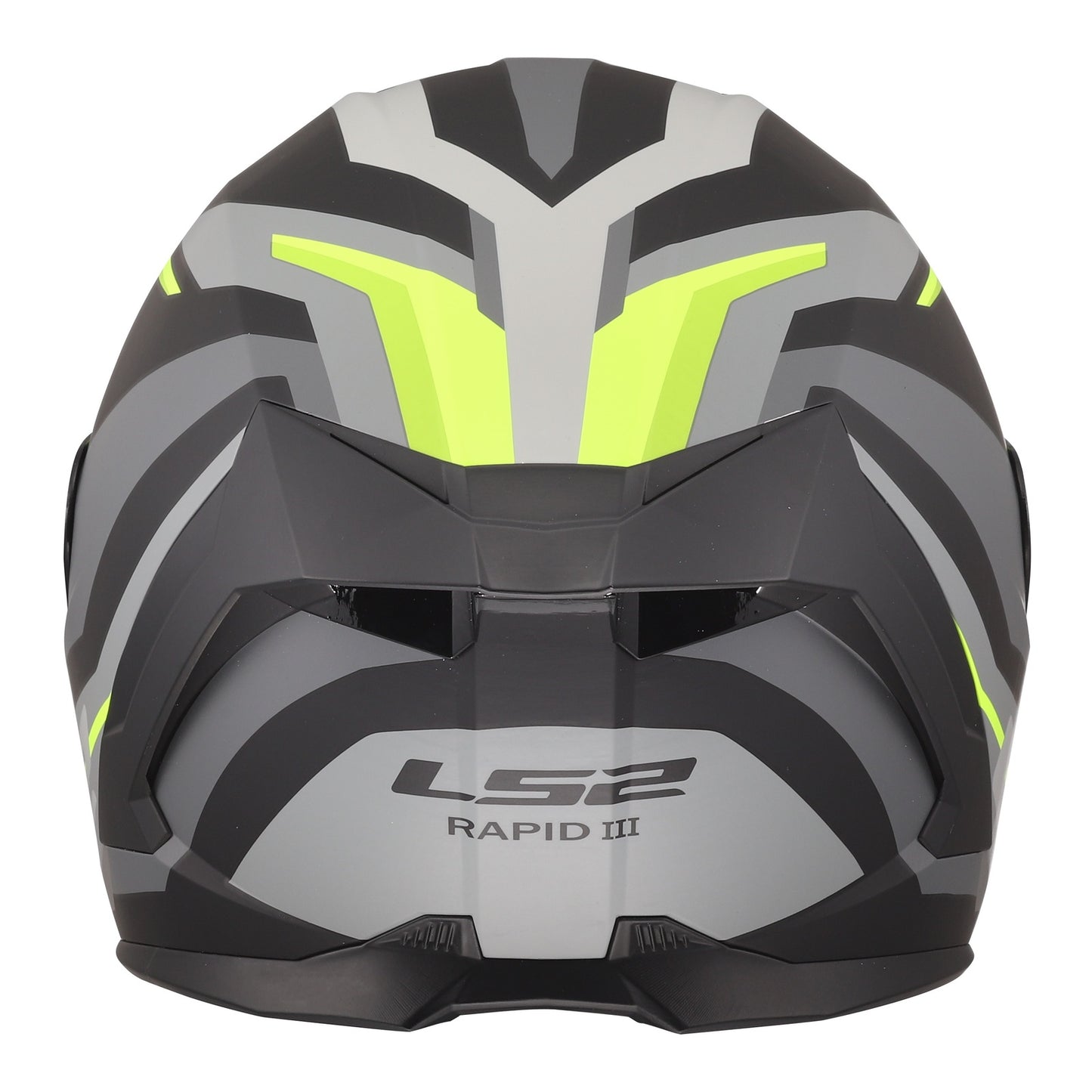 LS2 FF820 Rapid III Hyper Helmet - Black / Hi-Vis Yellow