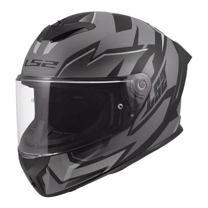 LS2 FF820 Rapid III Xtrem Helmet - Black / Grey