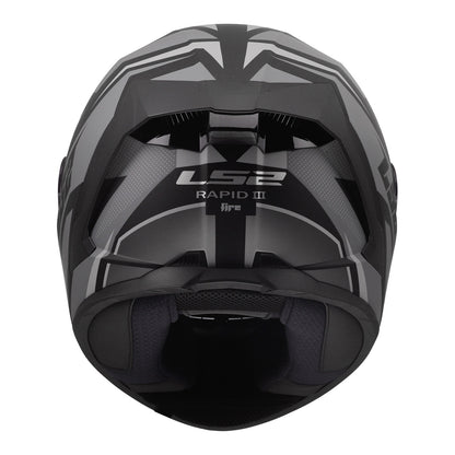 LS2 FF820 Rapid III Xtrem Helmet - Black / Grey