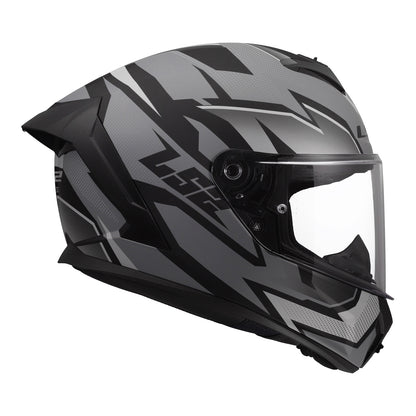 LS2 FF820 Rapid III Xtrem Helmet - Black / Grey