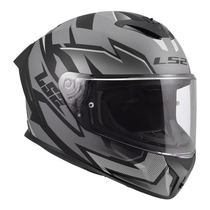 LS2 FF820 Rapid III Xtrem Helmet - Black / Grey