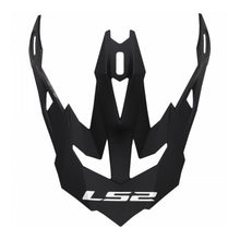 LS2 MX700 Helmet Peak - Matte Black