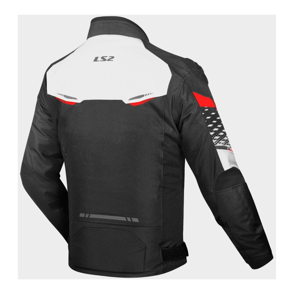 LS2 Apex Evo Kids Jacket - Black / White / Red