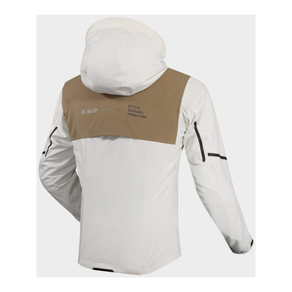 LS2 Axel Ladies Jacket - Light Grey / Khaki