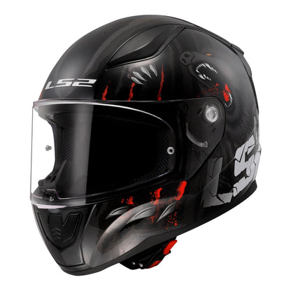 LS2 FF353 Rapid II Claw Helmets - Black 06