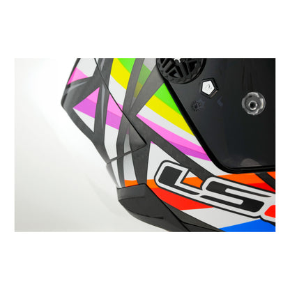 LS2 FF806C Thunder Carbon GP Aero Flash - Black