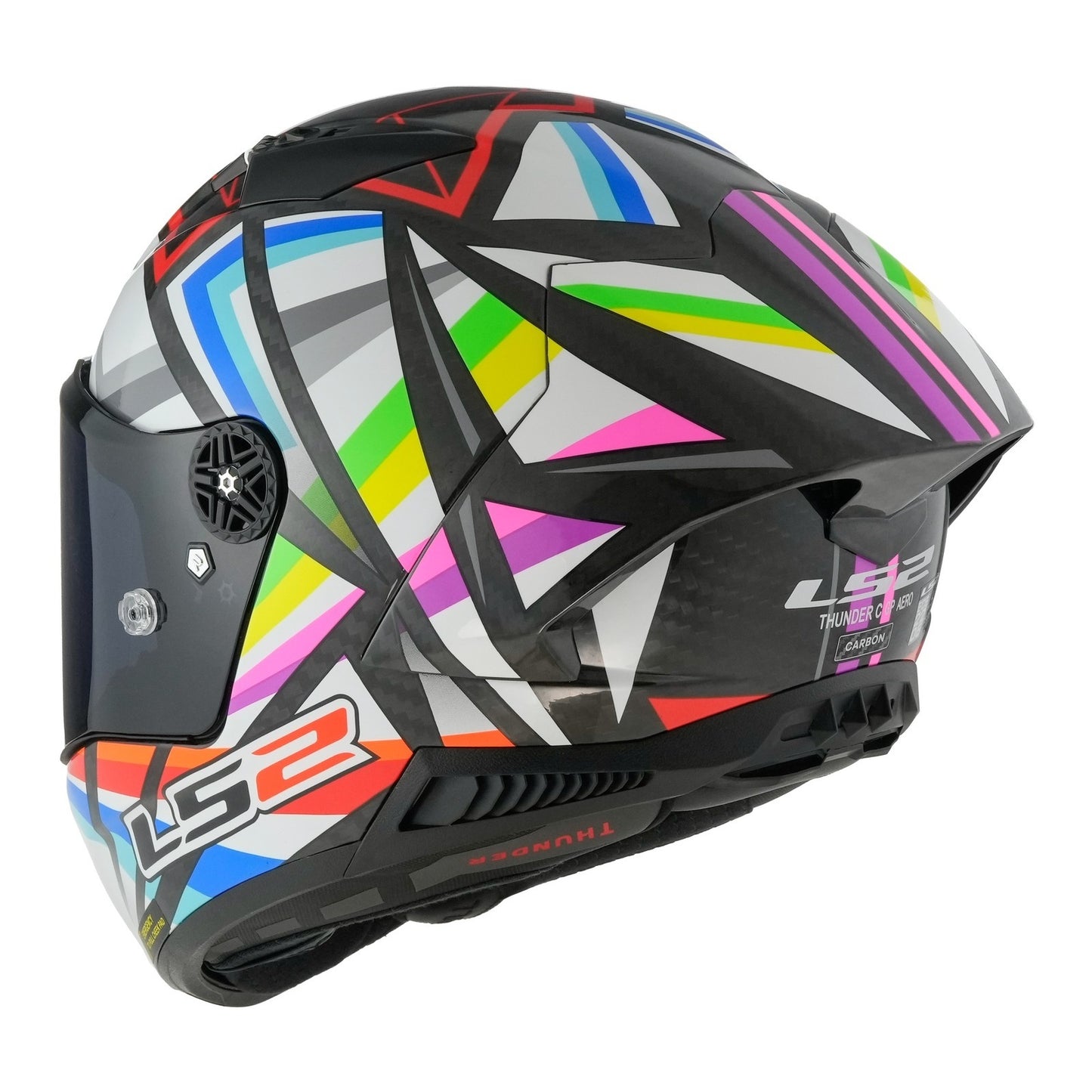 LS2 FF806C Thunder Carbon GP Aero Flash - Black
