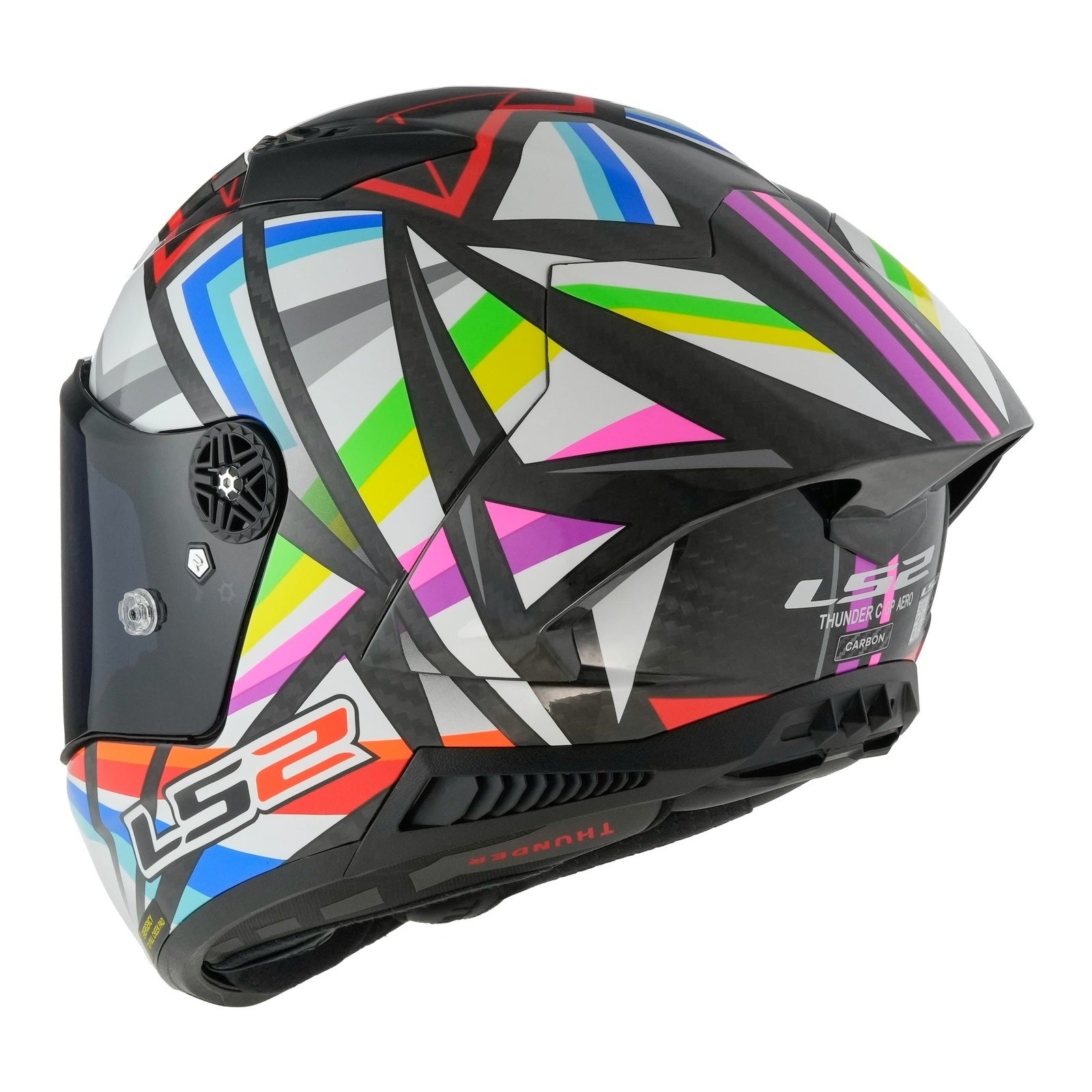 LS2 FF806C Thunder Carbon GP Aero Flash - Black