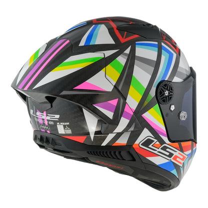 LS2 FF806C Thunder Carbon GP Aero Flash - Black