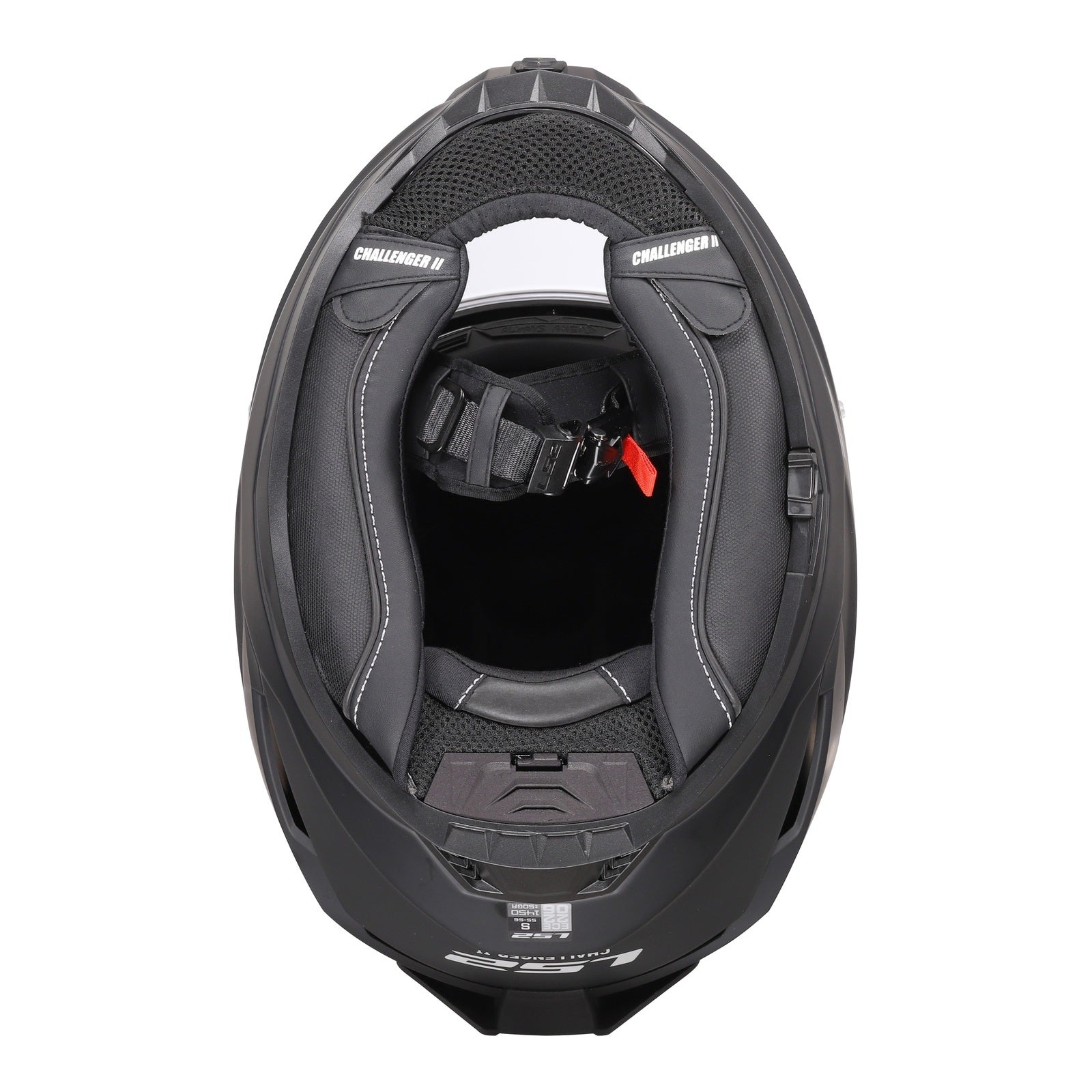 LS2 FF817 Challenger II Solid Helmet - Matte Black