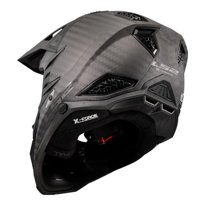 LS2 MX703 X-Force Carbon (FIM 02) - Matte Carbon
