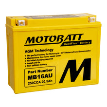 Motobatt Battery Quadflex AGM - MB16AU