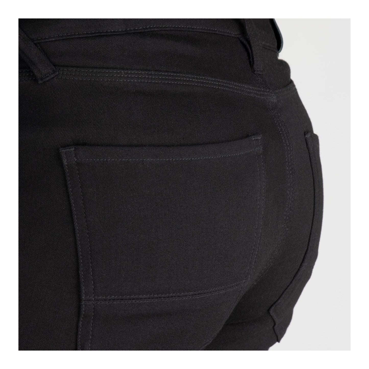 Oxford Super Stretch Men's Jeans - Black (Short)
