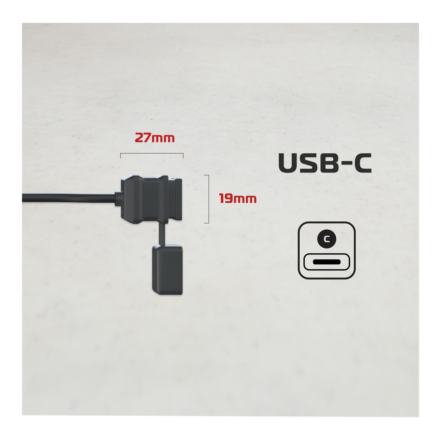 Oxford USB Type C 3.0amp Charging Kit