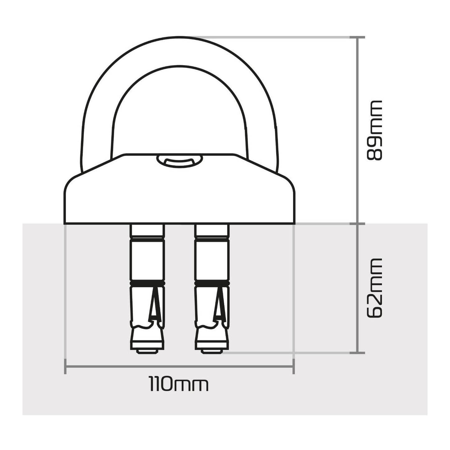 OXFORDTASK FORCE- GROUND & WALL ANCHOR KIT