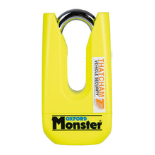 Oxford Monster Disc Lock - Yellow