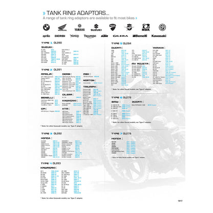 Oxford Quick Release Bike Adaptor - Type 7 (Honda)