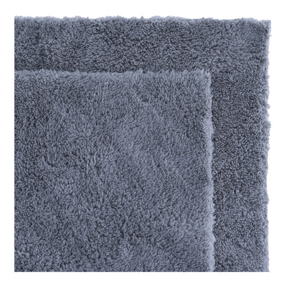 Oxford Ultra Softy Towels Grey Pack of 2