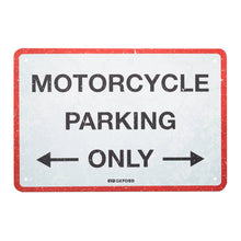Oxford Garage Metal Sign: Parking