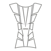 Oxford Sheer Arrow Tank Pad - Silver