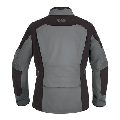 Oxford Mondial Laminate Jacket - Black / Grey