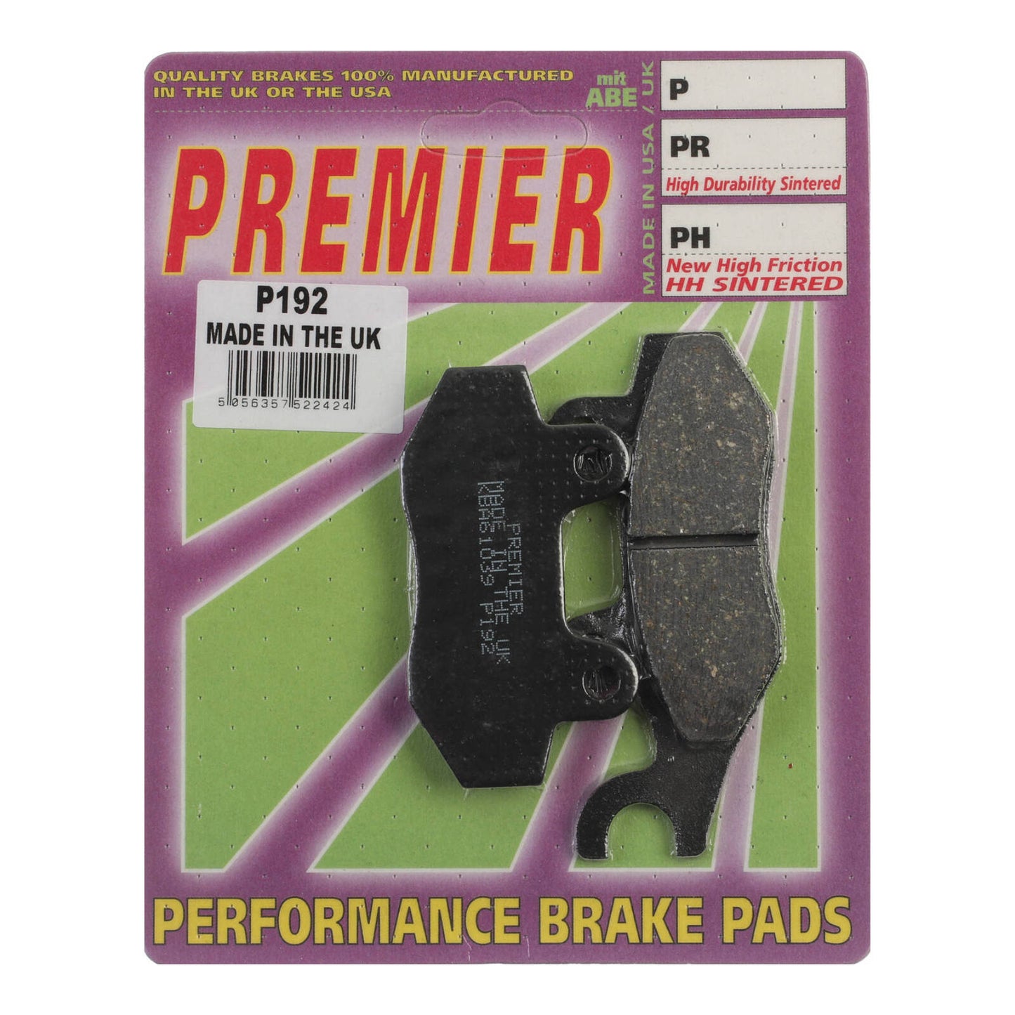 Premier Brake Pads P192