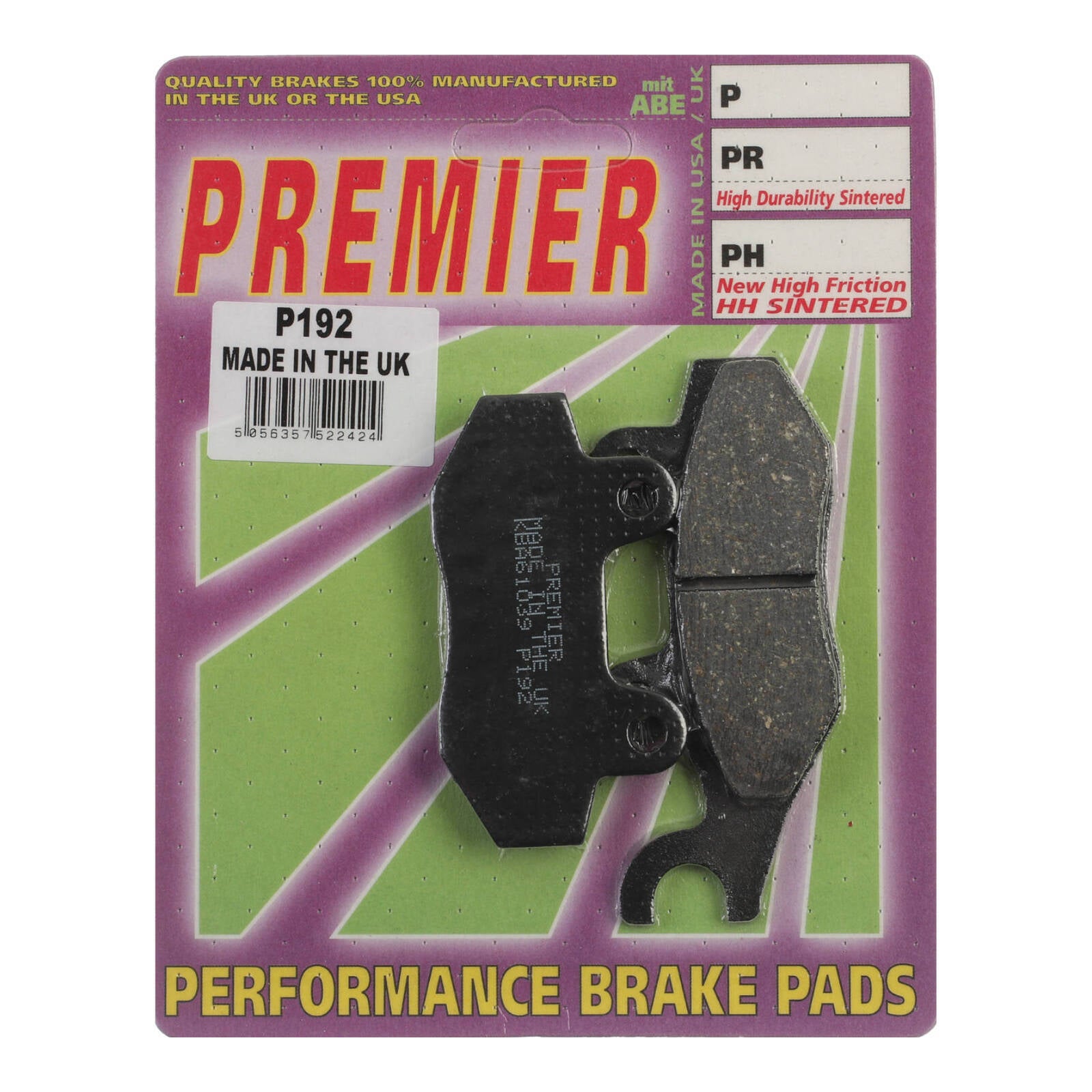 Premier Brake Pads P192