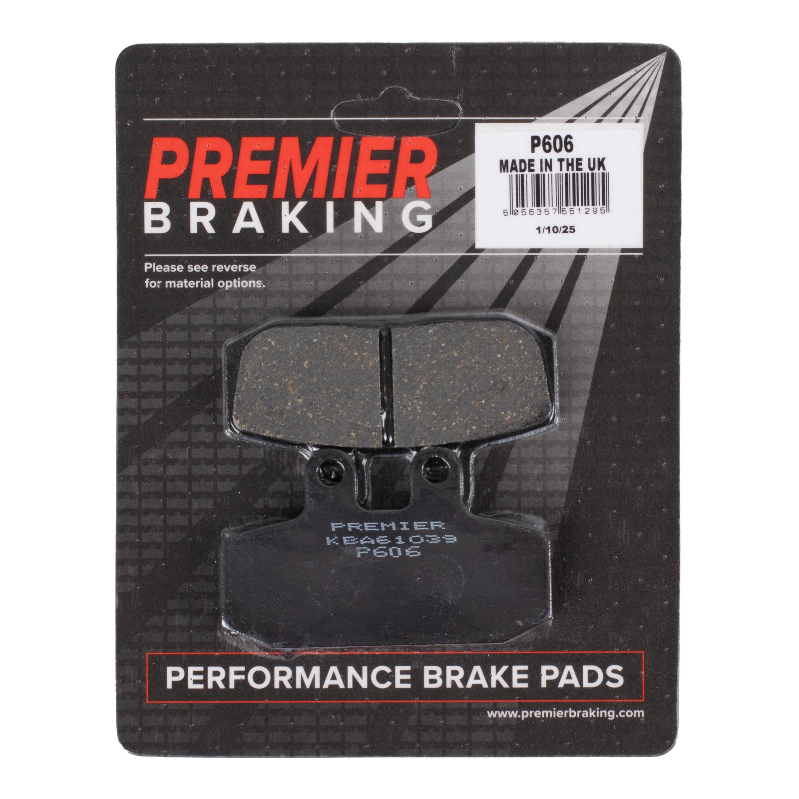 Premier Brake Pads Road Bike Organic