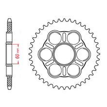 MTX 50801 Steel Rear Sprocket #525 (11-50801)