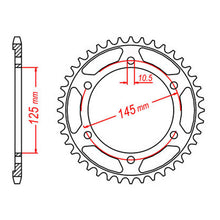 MTX 867 Steel Rear Sprocket #525 (11-3VD)