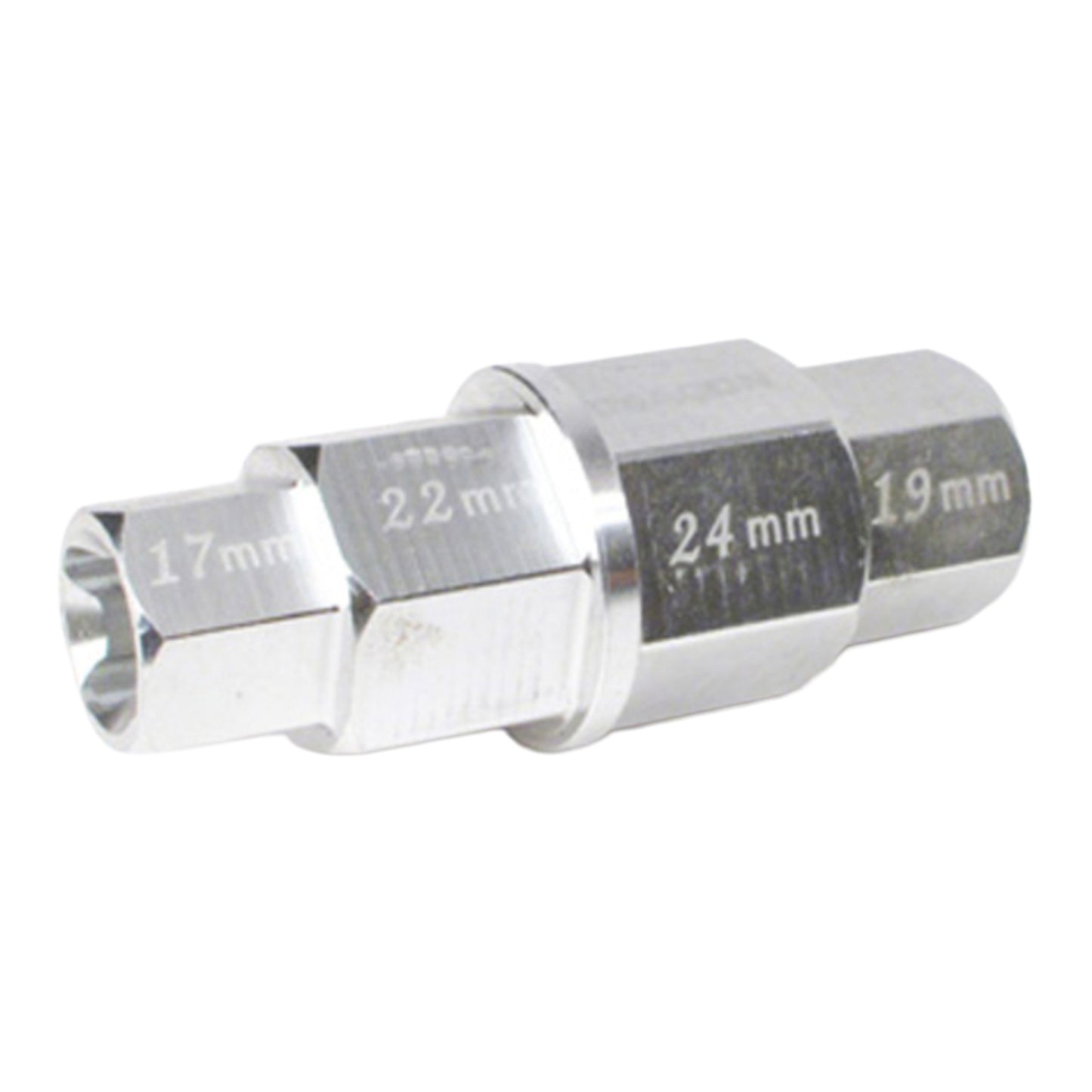 WHITES 4-IN-1 HEX AXLE TOOL 17 19 22 24mm ALUM