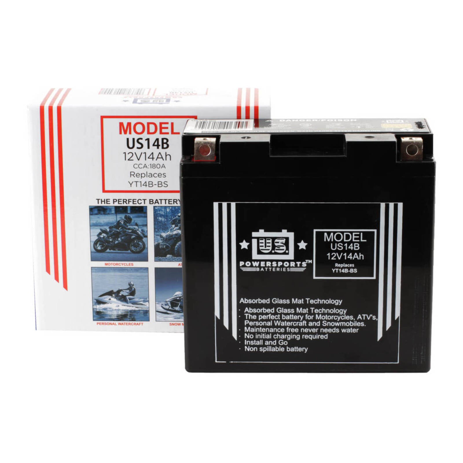 USPS AGM Battery - US14B