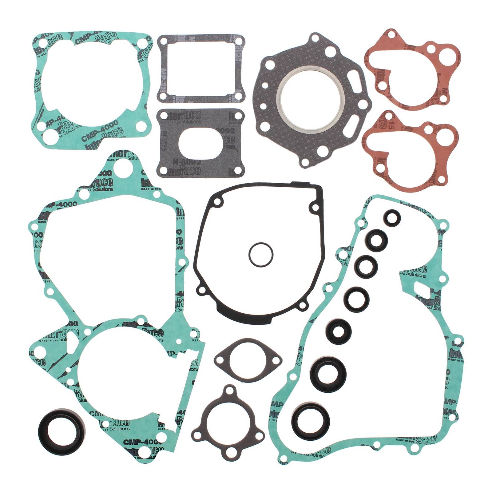 Vertex Complete Gasket Set with Oil Seals (811231)