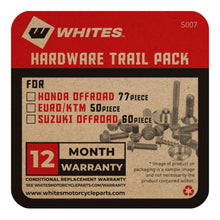 Whites Hardware Trail Pack - Honda Offroad 77PCS