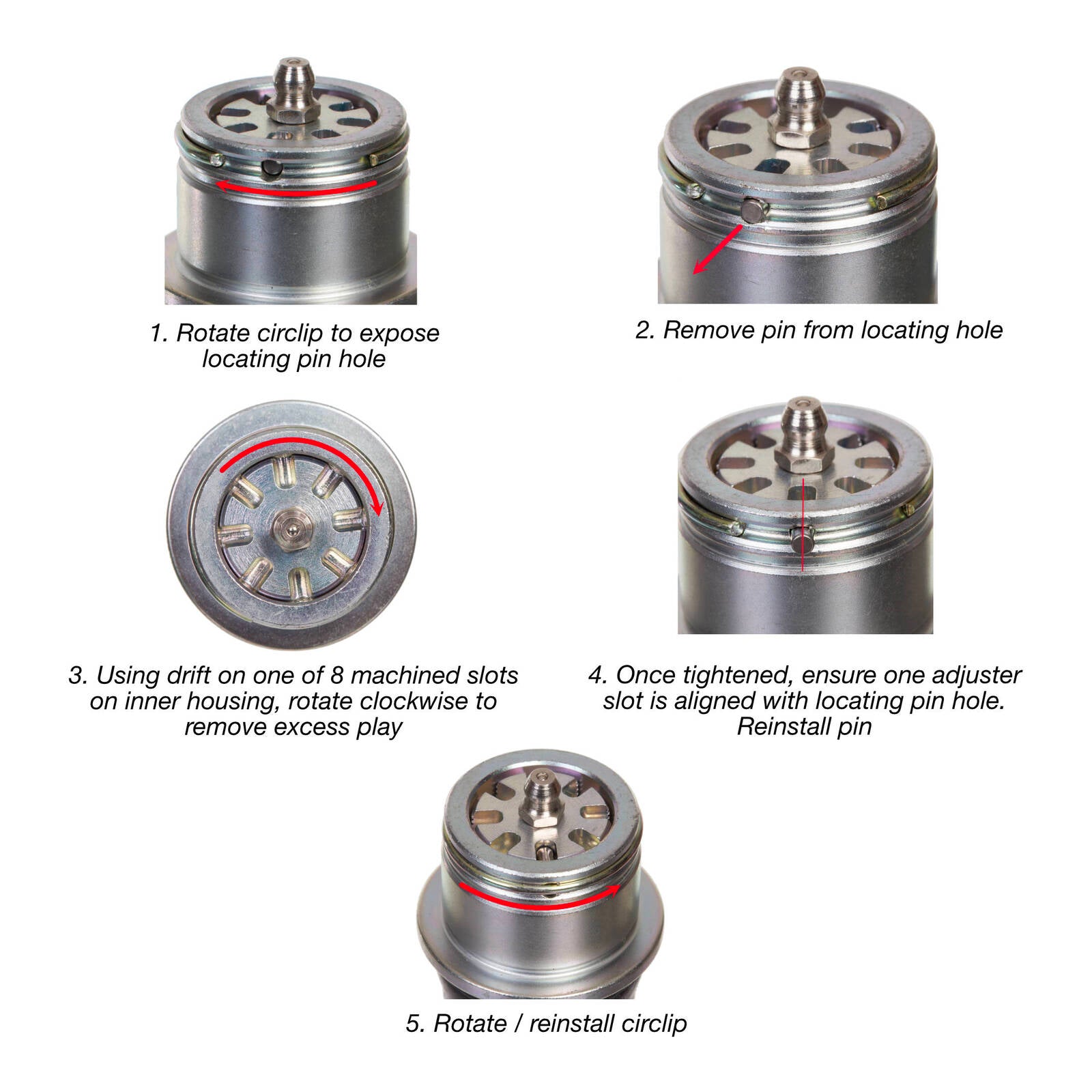 Whites Ball Joint Plus - Heavy Duty Adjustable