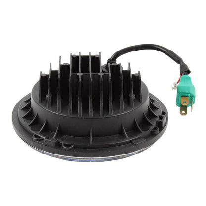 Whites LED Headlight Insert 7 with H4 Plug , E-mark
