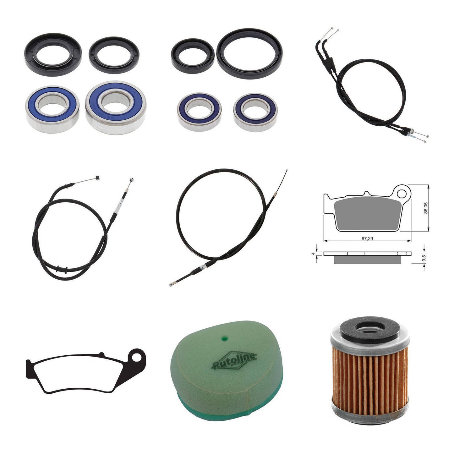 Offroad Refurb Kit - Yamaha WR450F '06