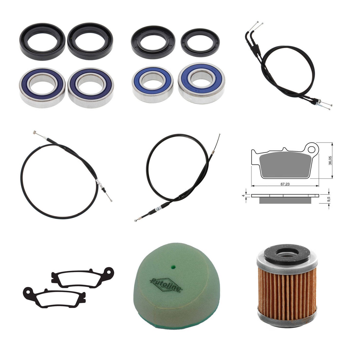 Offroad Refurb Kit - Yamaha YZ450F '08