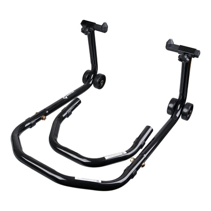 WMP Paddock Stand - Front or Rear with V-Hooks & L-Pads
