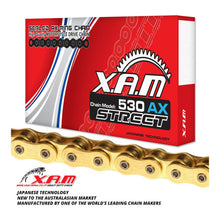 XAM 530AX X-Ring Chain - Gold / Gold