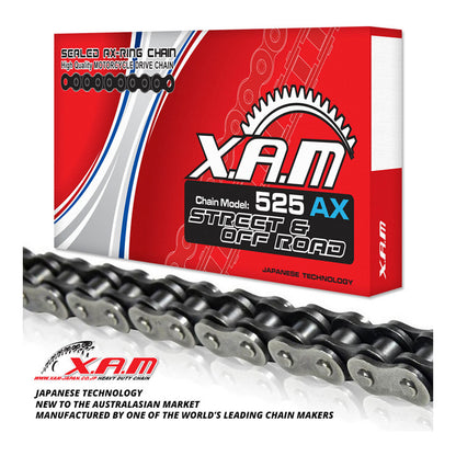 XAM Sprocket Kit Suzuki DR650 '96-'16 (525) X-Ring 15/41