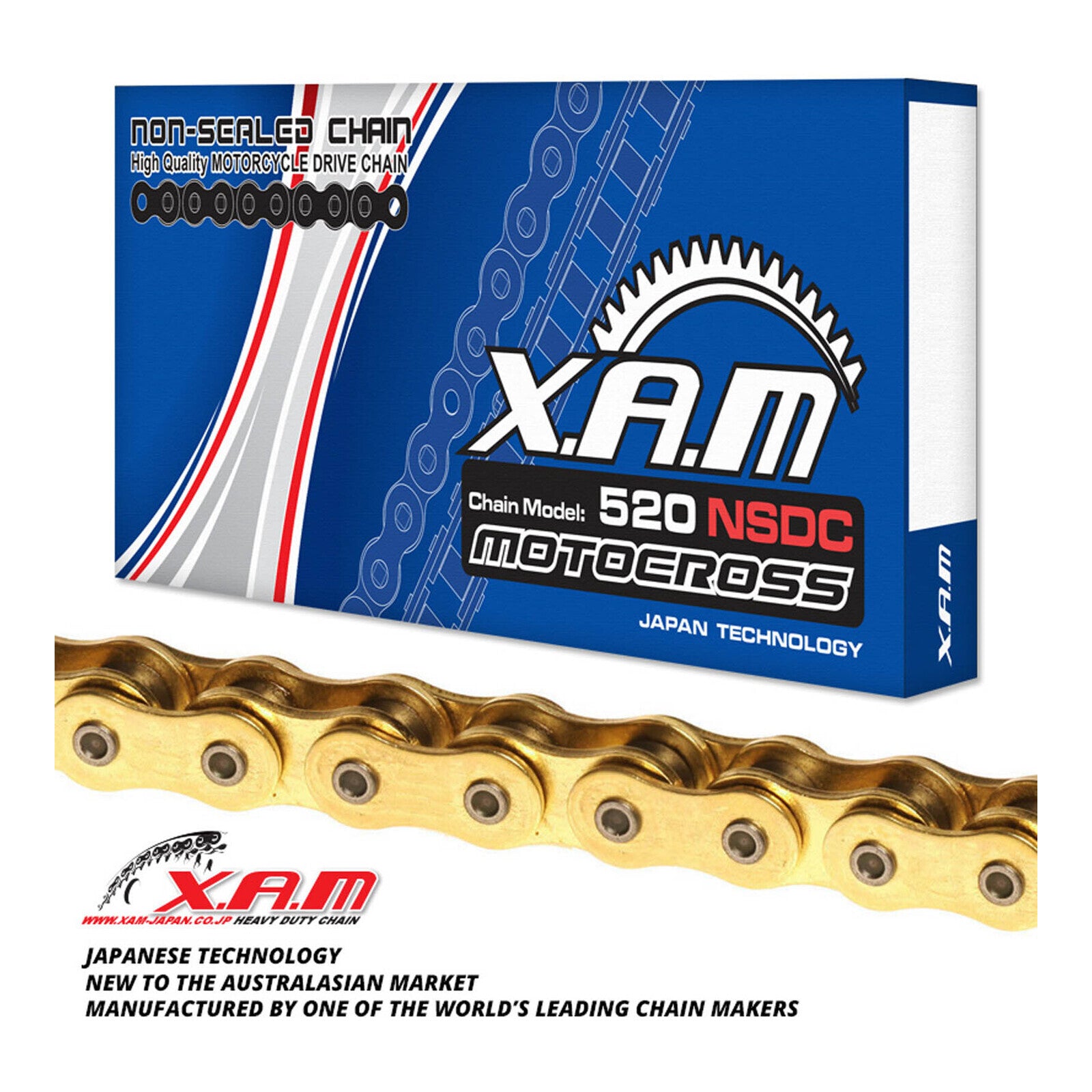 XAM Sprocket Kit KTM2 NSDCGold2 15/45