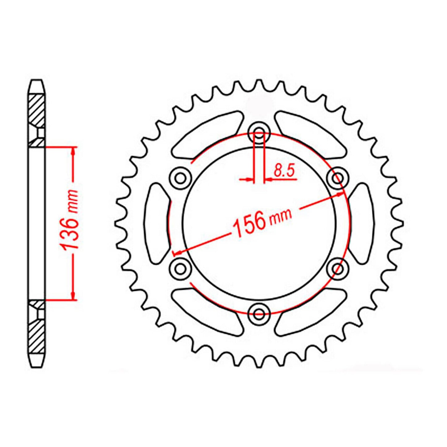XAM Sprocket Kit Sherco 450/510SH1 X-Ring 14/49