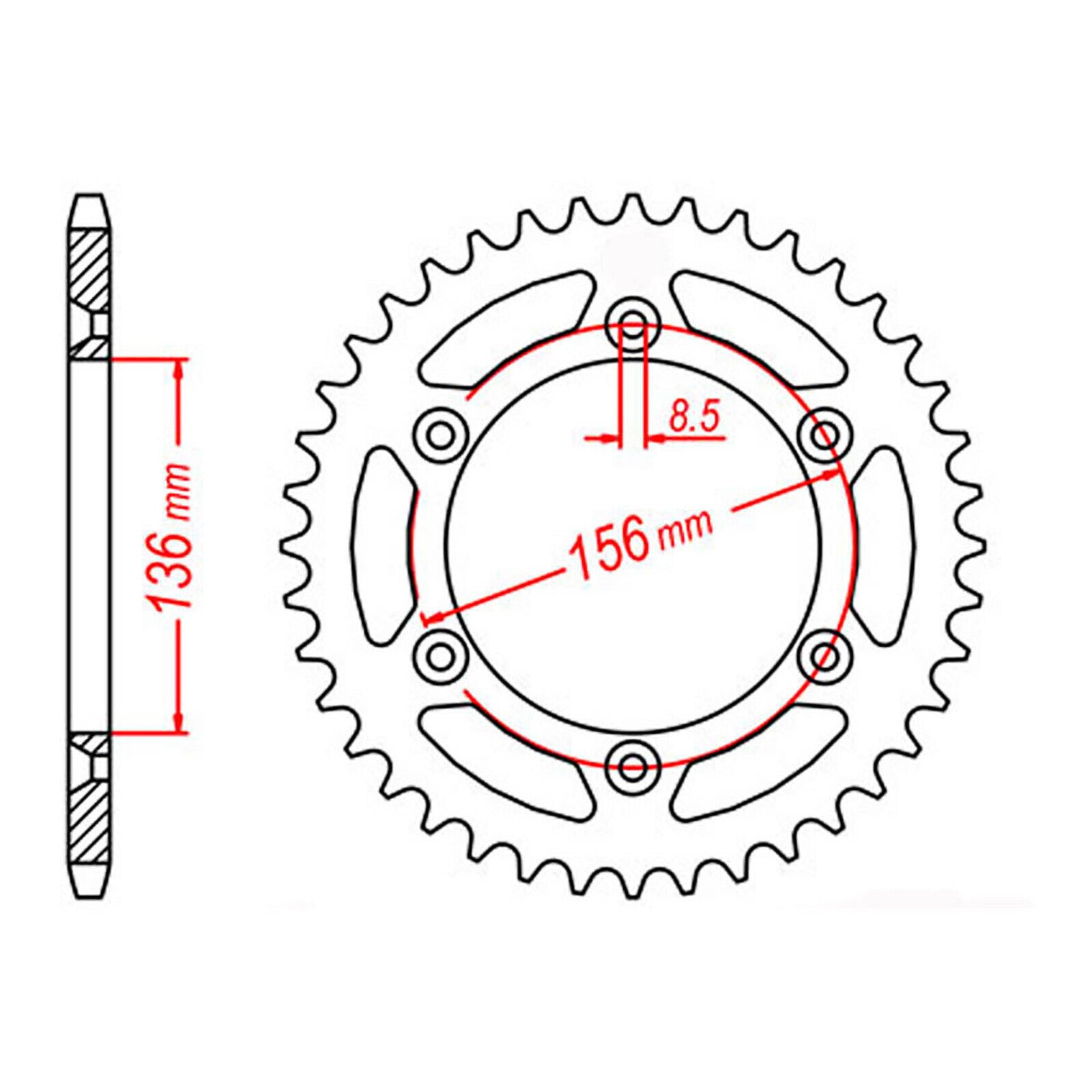 XAM Sprocket Kit Sherco 450/510SH1 X-Ring 14/49