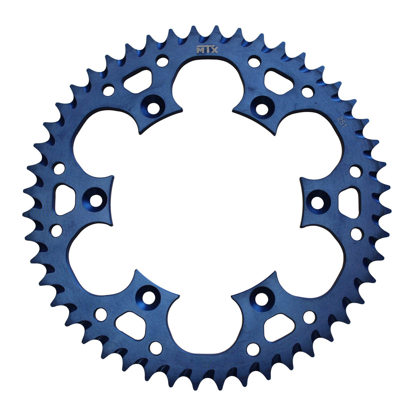 XAM Sprocket Kit Yamaha YZ250 '02-'04 Zero Blue 14/49