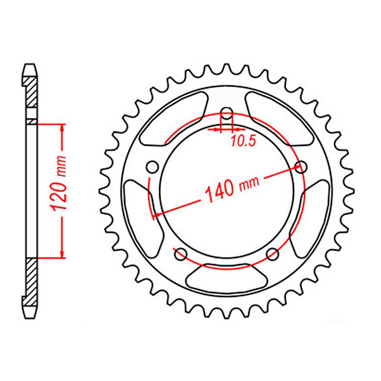 XAM Sprocket Kit Suzuki GSXR600 '06-'10 X-Ring 16/43