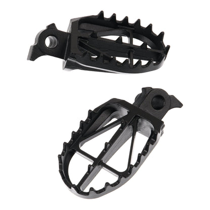 Zeta Wide Chromoly Ultra-Wide Foot Pegs - Yamaha YZ125 / YZ250 ('99-) / YZ250F /
