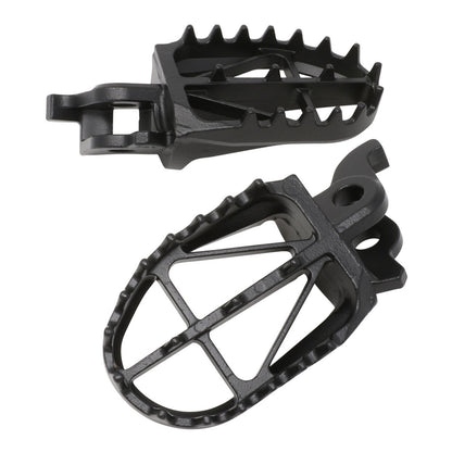 Zeta Wide Chromoly Ultra-Wide Foot Pegs - Kawasaki KX250F / KX450F ('09-)